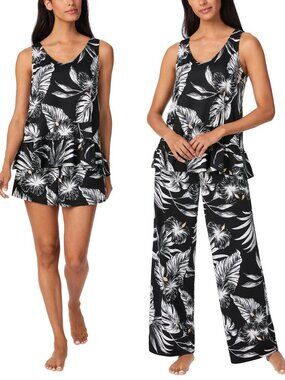 Tommy Bahama Women’s 3 Piece Pajama Set